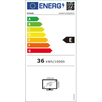 Τηλεόραση Kydos Vidaa 40 QLED FHD K40VF22SQ00V2