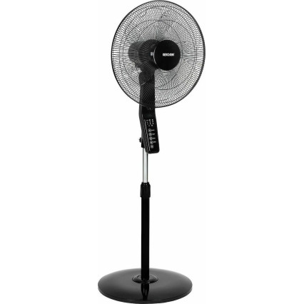 Kerosun KFS01-16JR  Ανεμιστήρας Ορθοστάτης 60W Διαμέτρου 40cm με Τηλεχειριστήριο Μαύρος