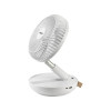 Kerosun KFU03-7DGSW Ανεμιστηράκι USB Επαναφορτιζόμενο Αναδιπλούμενο Λευκό KFU03-7DGSW