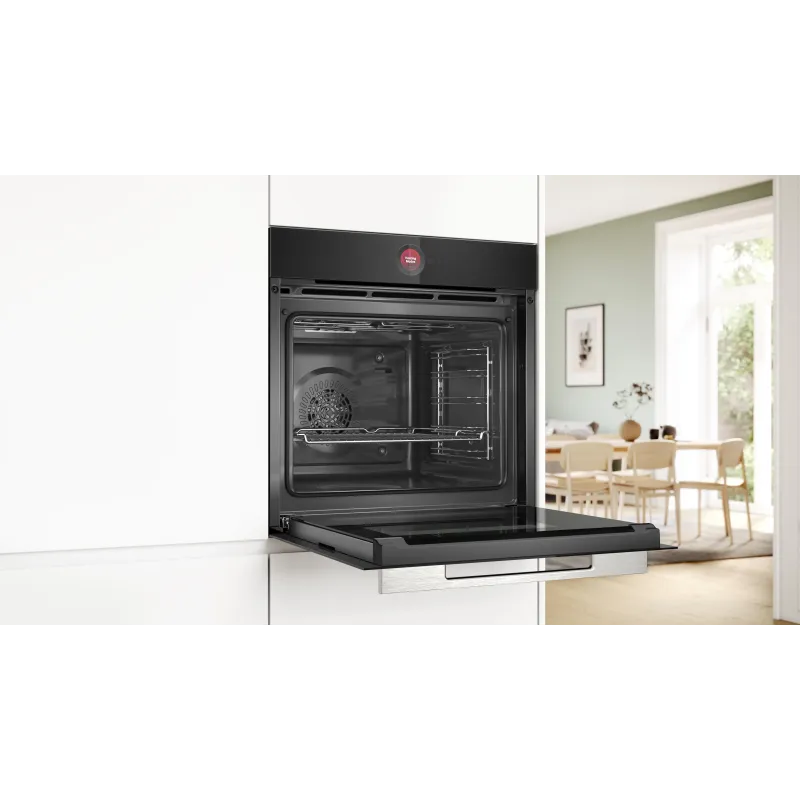 Bosch HBG7241B1 Εντοιχιζόμενος φούρνος  Μαύρο 71Lt.