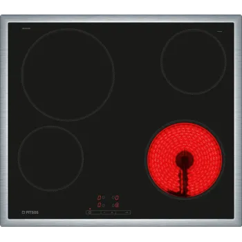 Pitsos CRE 645S06 Κεραμική Εστία 60cm. Με Πλαίσιο