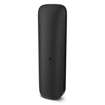 Philips D1601B/34 Aσύρματο Tηλέφωνο Mε Eλληνικό Mενού, Mαύρο