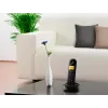 Philips D1601B/34 Aσύρματο Tηλέφωνο Mε Eλληνικό Mενού, Mαύρο