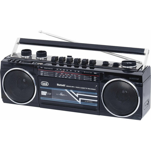 Trevi RR-501/BK Ρετρό ραδιοκασετόφωνο USB/SD