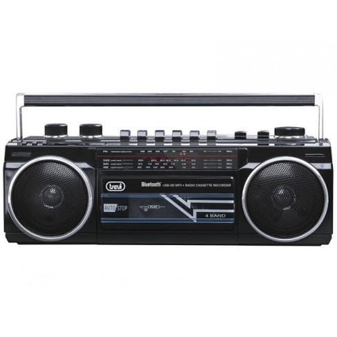 Trevi RR-501/BK Ρετρό ραδιοκασετόφωνο USB/SD