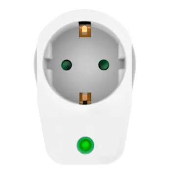 Powertech PT-996  Aντάπτορας ρεύματος  1 θέση schuko, 16A, 3680W, λευκός