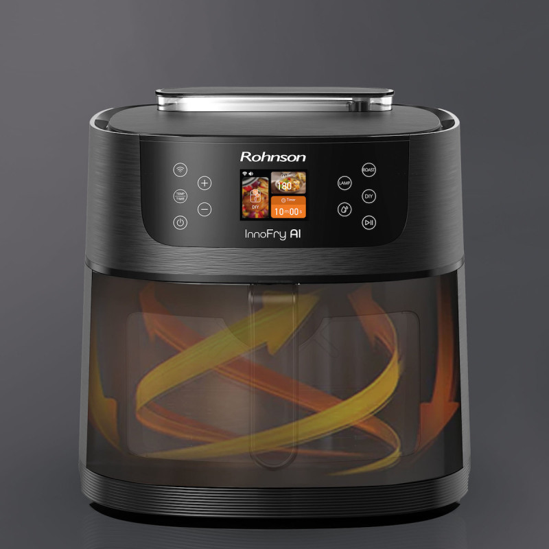 Rohnson R-2884 InnoFry AI Φριτέζα Αέρος με Wi-Fi 8Lt.
