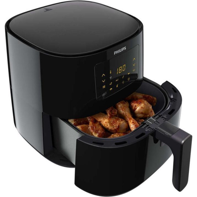 Philips HD9280/70 Φριτέζα Αέρος Με WiFi  ,Αποσπώμενο Κάδο 2000 W,6,2Lt. Μα΄ύρη