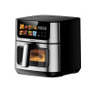 Primo PRAF-40566 Φριτέζα Αέρος Digital 8L 1800W Inox/Μαύρη