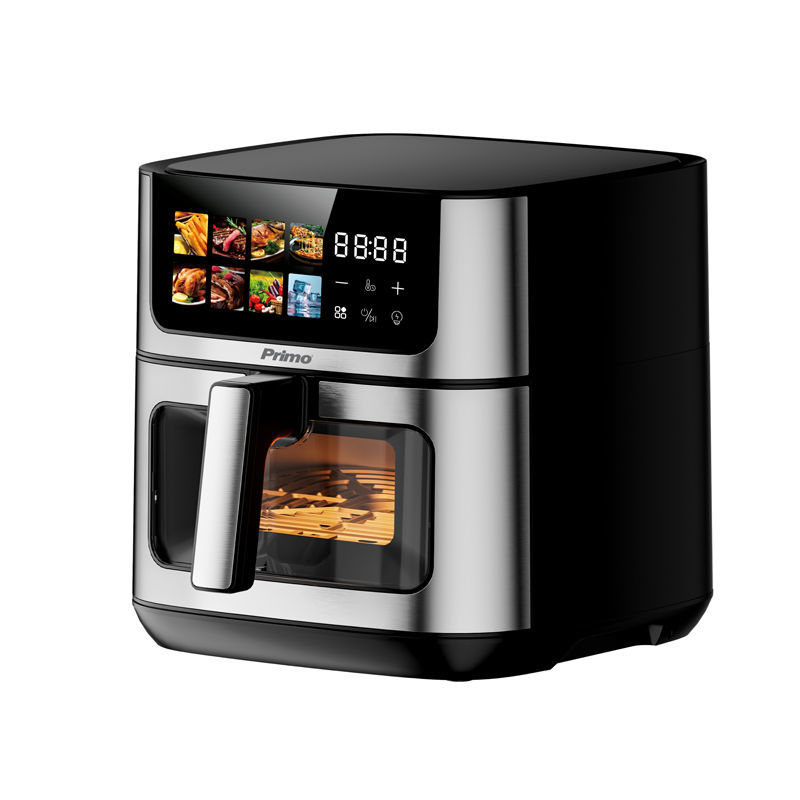 Primo PRAF-40566 Φριτέζα Αέρος Digital 8L 1800W Inox/Μαύρη