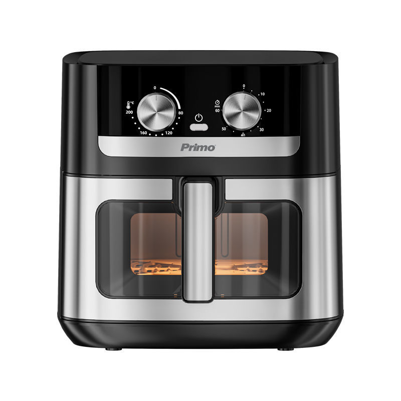 Primo  PRAF-40567 Φριτέζα Αέρος Mechanical 8L 1800W Inox/Μαύρη