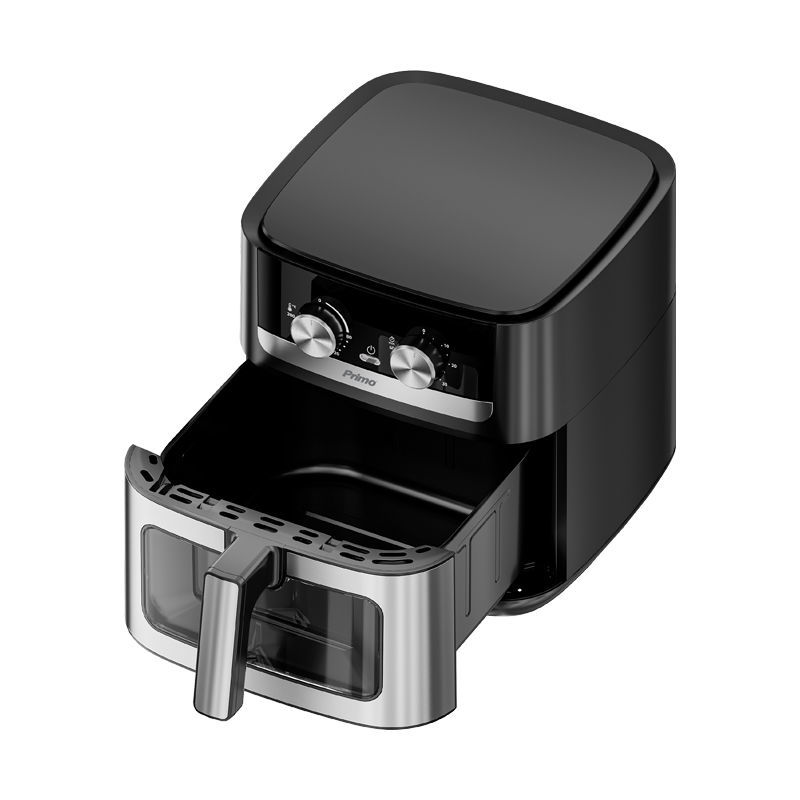 Primo  PRAF-40567 Φριτέζα Αέρος Mechanical 8L 1800W Inox/Μαύρη
