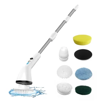 KINZIR KNZ-S1 Επαναφορτιζόμενη Βούρτσα Καθαρισμού S1, 7 σε 1, 2500mAh, Λευκή