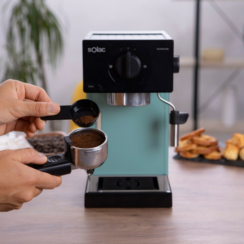 Solac CE4504  Μηχανή Espresso 20Bar Light Blue