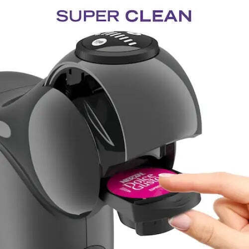 Krups Genio S Καφετιέρα για Κάψουλες Dolce Gusto 15bar Γκρι