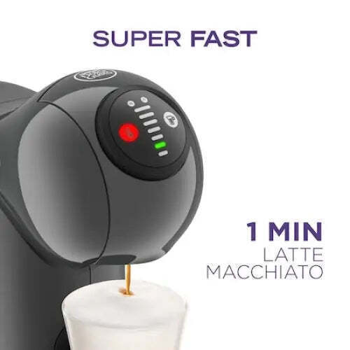 Krups Genio S Καφετιέρα για Κάψουλες Dolce Gusto 15bar Γκρι