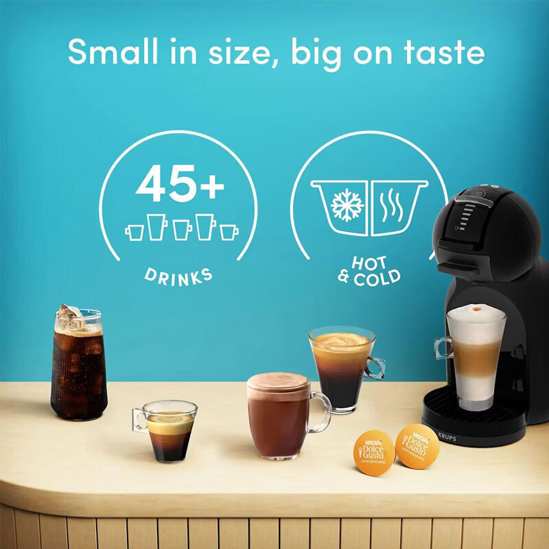 Krups KP1438 Mini Me 2 Dolce Gusto Μηχανή Espresso Μαύρη