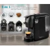 Bruno BRN-0124 Καφετιέρα Espresso 3 σε 1 , 1450W, 19 bar, μαύρη