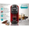 Bruno BRN-0214 Καφετιέρα espresso 3 σε 1 Hot & Cold 1450W, 19 bar, μαύρη