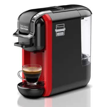 Bruno BRN-0214 Καφετιέρα espresso 3 σε 1 Hot & Cold 1450W, 19 bar, μαύρη