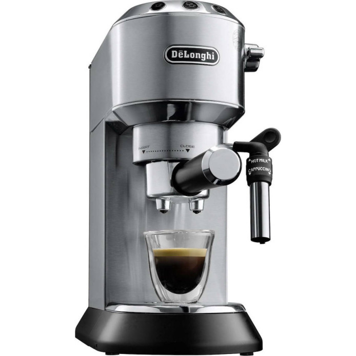 De'Longhi EC685.M  Dedica Pump Μηχανή Espresso 1300W Πίεσης 15bar Ασημί 