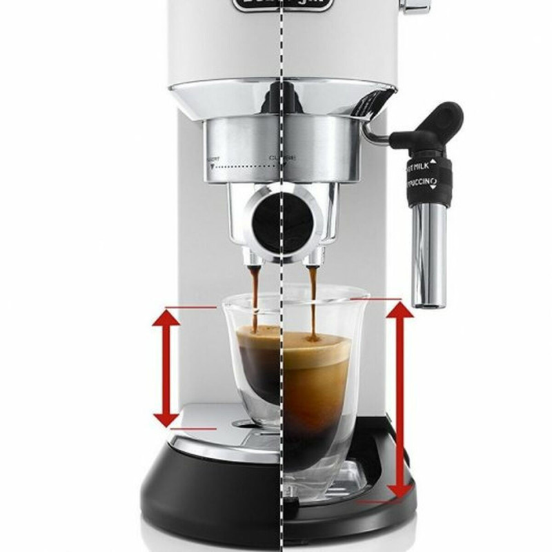 De'Longhi EC685.W Dedica Pump Μηχανή Espresso 1300W Πίεσης 15bar Λευκή 