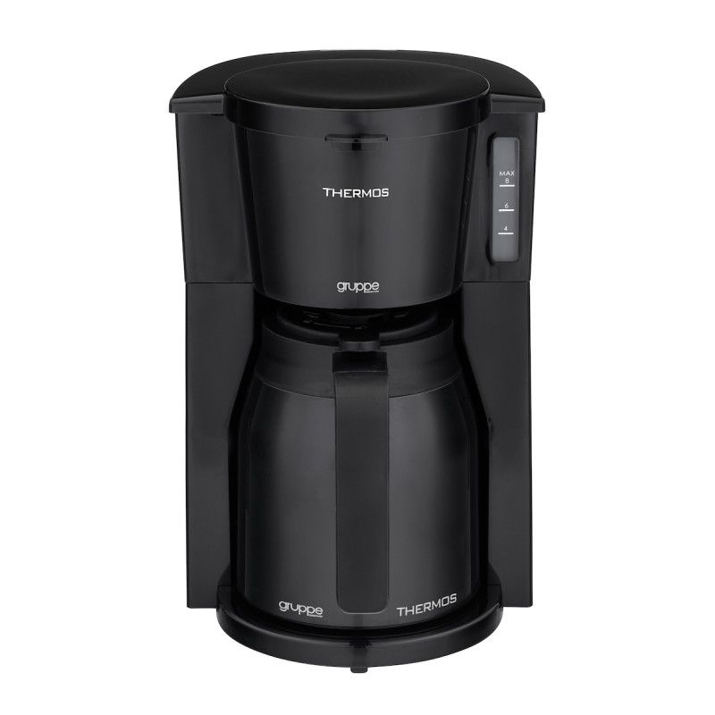 Gruppe CM1180AB-GS Καφετιέρα Φίλτρου 900W Μαύρη