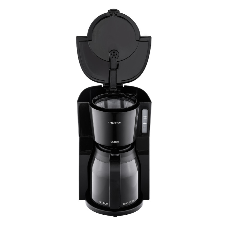 Gruppe CM1180AB-GS Καφετιέρα Φίλτρου 900W Μαύρη