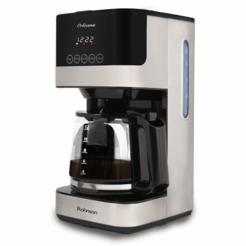 Rohnson R-930 Προγραμματιζόμενη Καφετιέρα Φίλτρου 900W Μαύρη