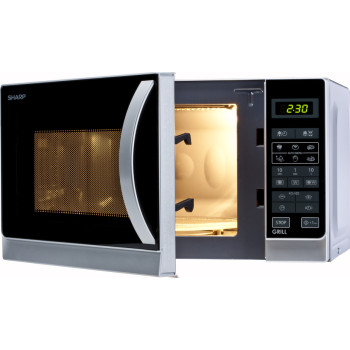 Sharp R642INW Φούρνος Μικροκυμάτων με Grill 20lt Inox