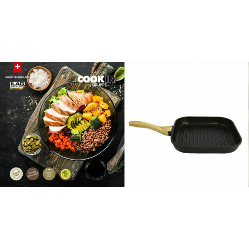 Gruppe KEFJ28 Αντικολλητικό Τηγάνι Grill 