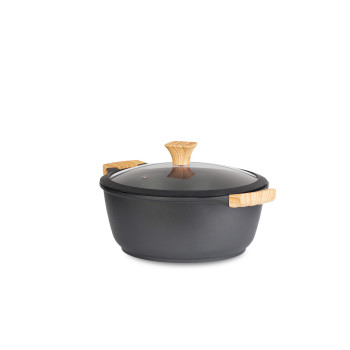 Gruppe KETG28 Βαθιά Κατσαρόλα από Αλουμίνιο 6.1lt / 28cm