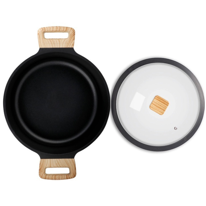 Gruppe KETG28 Βαθιά Κατσαρόλα από Αλουμίνιο 6.1lt / 28cm