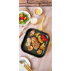 Gruppe KEFJ28 Αντικολλητικό Τηγάνι Grill 