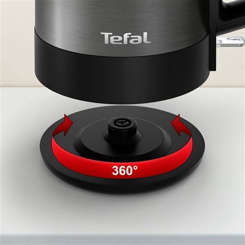 Tefal BI5208  Equinox Βραστήρας Dark Inox 1.7 L 