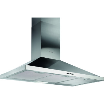 Pyramis  Καμινάδα Τετράγωνη 60cm. Inox  065030801 