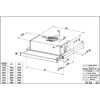 Faber Telescopic T3100 Συρόμενος Απορροφητήρας 60cm Inox