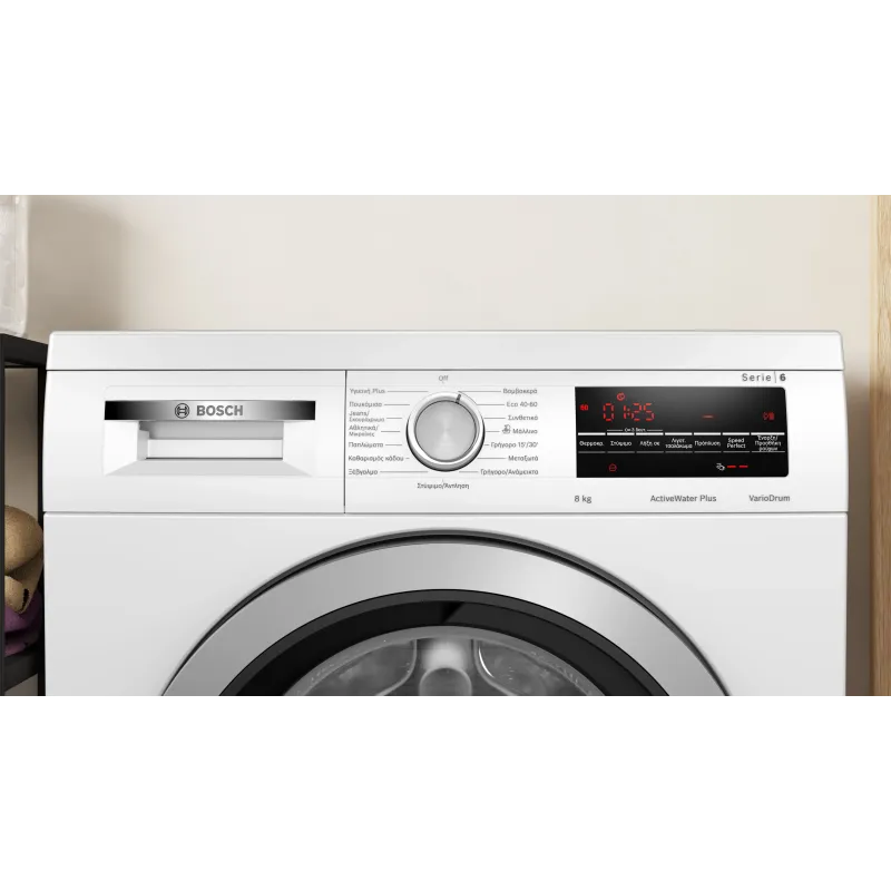 Bosch WUU28T08GR Πλυντήριο ρούχων  8 kg Μέγιστες 1400 στροφές