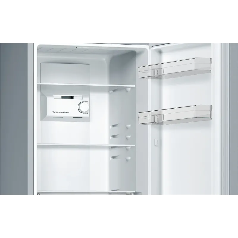 Bosch KGN33NLEB Ψυγειοκαταψύκτης  176 x 60 cm Metal Look