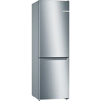 Bosch KGN33NLEB Ψυγειοκαταψύκτης  176 x 60 cm Metal Look