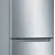 Bosch KGN33NLEB Ψυγειοκαταψύκτης  176 x 60 cm Metal Look