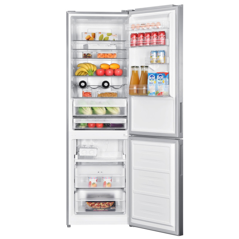 Brandt BFC2065NX Ψυγειοκαταψύκτης Inox 1.95x60