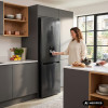 Morris D73326EBN Ψυγειοκαταψύκτης 320lt NoFrost Υ185xΠ60xΒ65.8εκ. Dark Inox