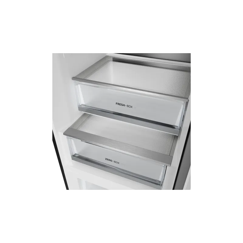 Teka RBF 88670 Ψυγειοκαταψύκτης Μαυρο Γυαλί 2,01x60