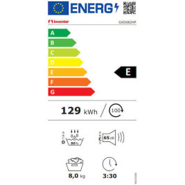 Inventor GXD082HP Στεγνωτήριο Ρούχων 8Kg 