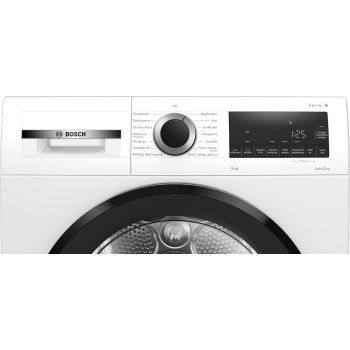 Bosch WQG24201G  Στεγνωτήριο 9kg D Με Αντ΄λια Θερμότητας Σειρά 6