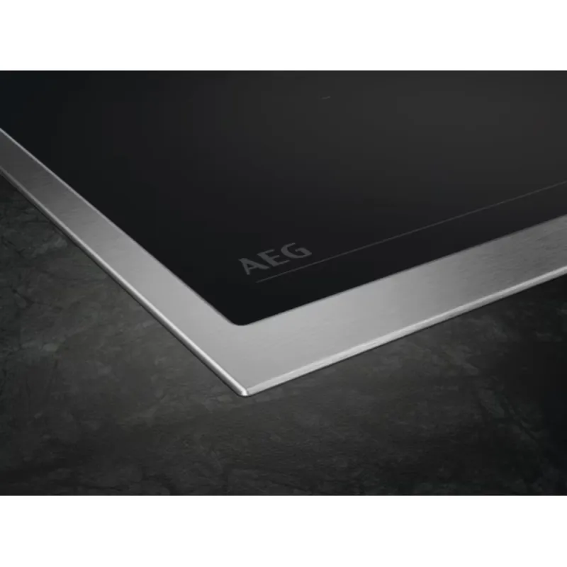 Aeg TN64RA00XB Κεραμική Εστία Με Inox Πλαίσιο