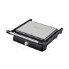  Primo PRPG-40494 Ψηστιέρα Panini  Κεραμικές πλάκες "Marble" 2000W Μαύρη-Inox