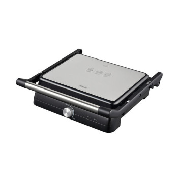  Primo PRPG-40494 Ψηστιέρα Panini  Κεραμικές πλάκες "Marble" 2000W Μαύρη-Inox