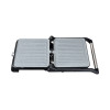  Primo PRPG-40494 Ψηστιέρα Panini  Κεραμικές πλάκες "Marble" 2000W Μαύρη-Inox